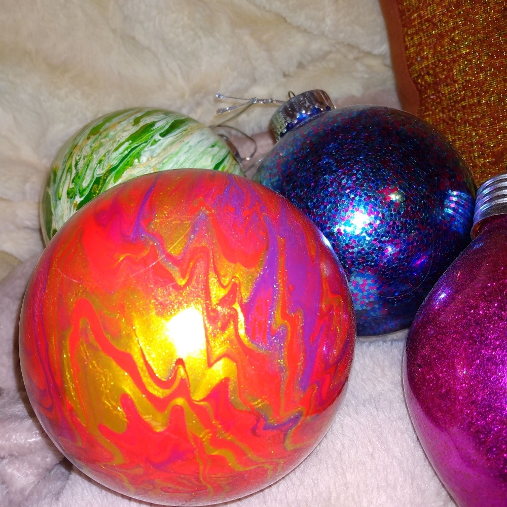 Handmade Christmas ornaments
